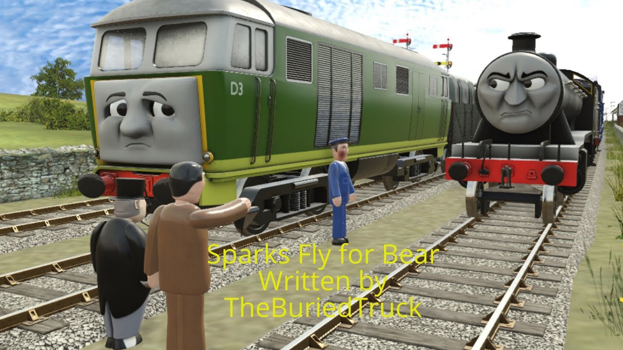 Dudley The Vagrant Engine : Sparks Fly for Bear