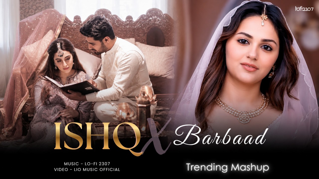 Ishq X Barbaad - Mashup (Full Version) Lo-fi 2307 | Jubin Nautiyal x Arijit Singh | Latest 4k Mashup