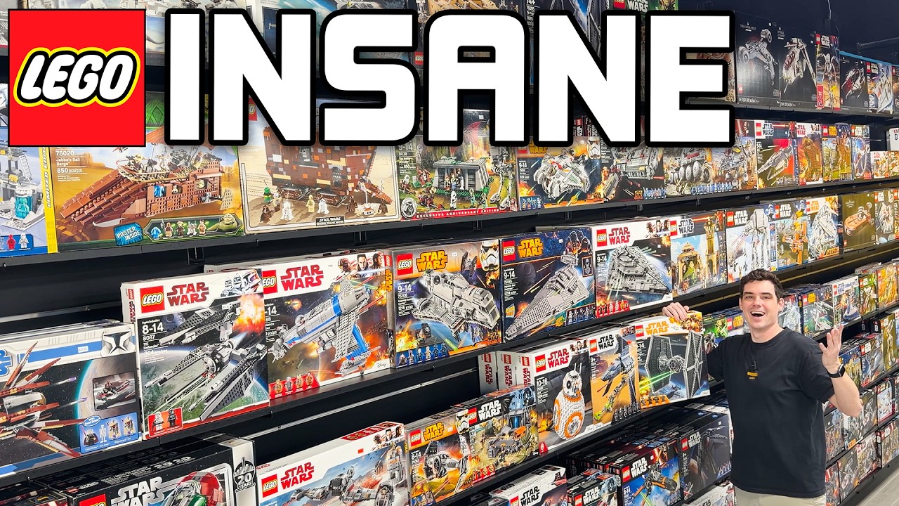 The $1,000,000 LEGO Store! (MandR Vlog)
