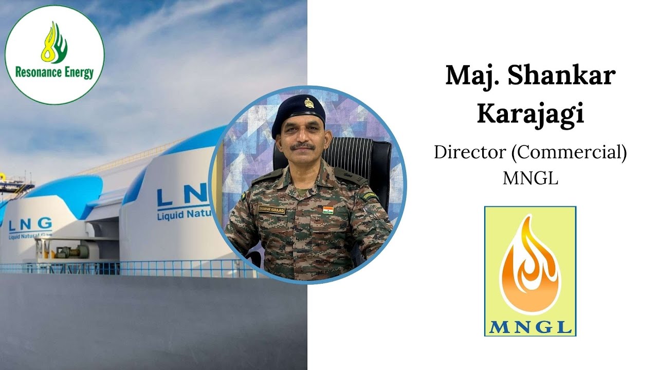 Maj. Shankar Karajagi, Director(Com), MNGLas a speaker at 12th CGD Conference Cum Exhibition Mumbai