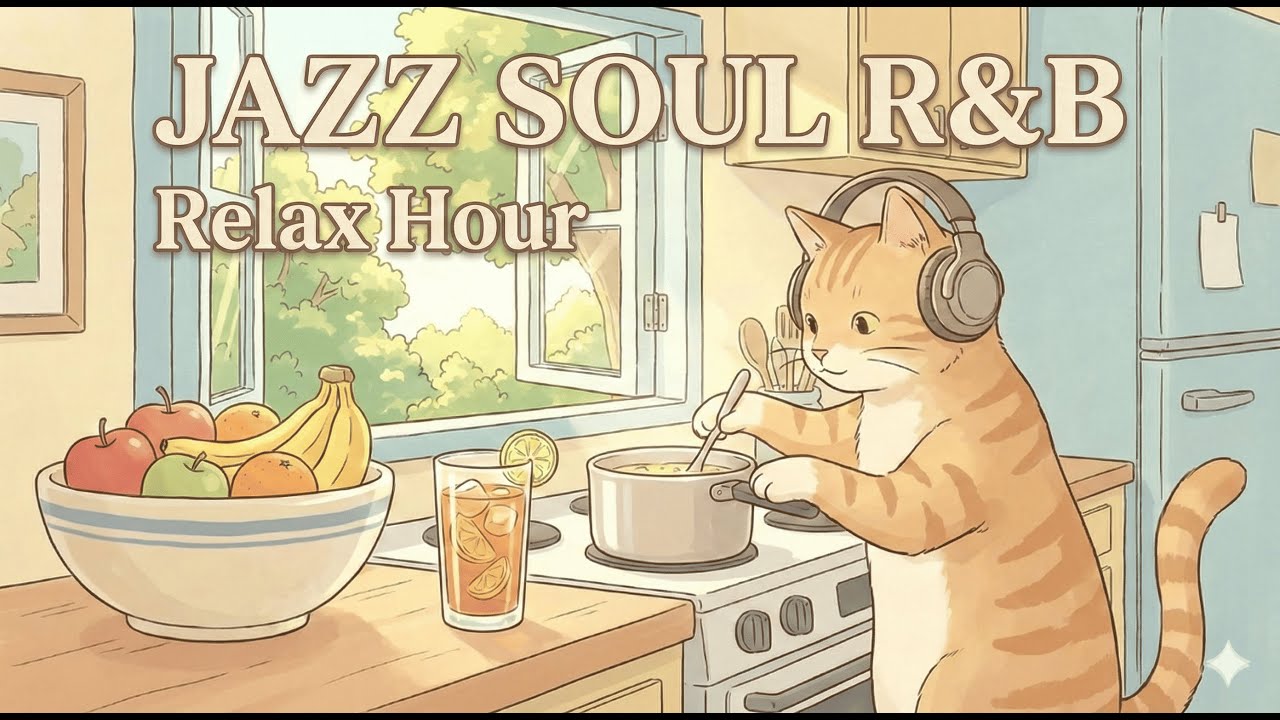 Kitchen Smooth Jazz ☀️🍳🎷 | Cozy Lofi Jazz for Cooking, Cleaning & Home Time (No Vocals)