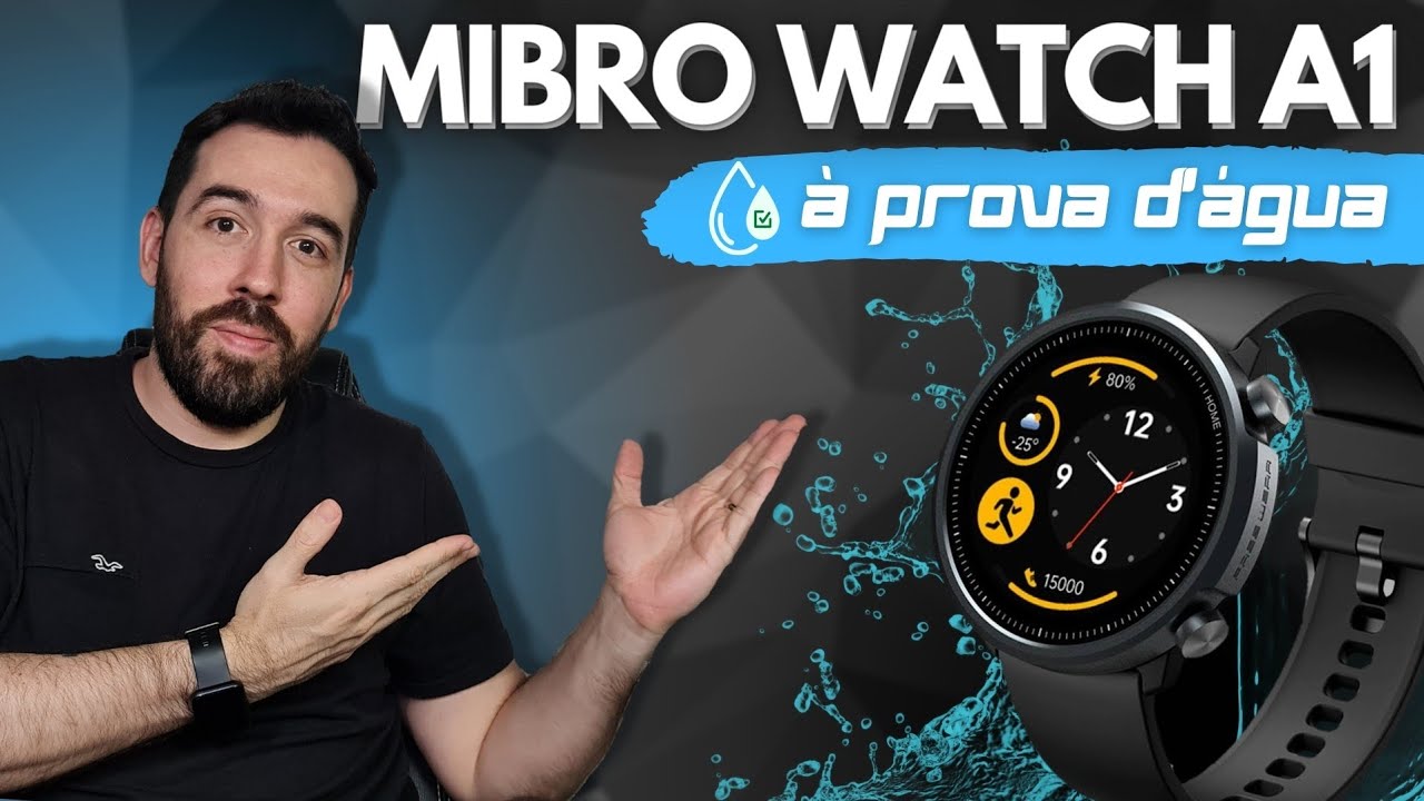BOM, BONITO E BARATO - MIBRO WATCH A1 - Smartwatch à prova d'água da Xiaomi