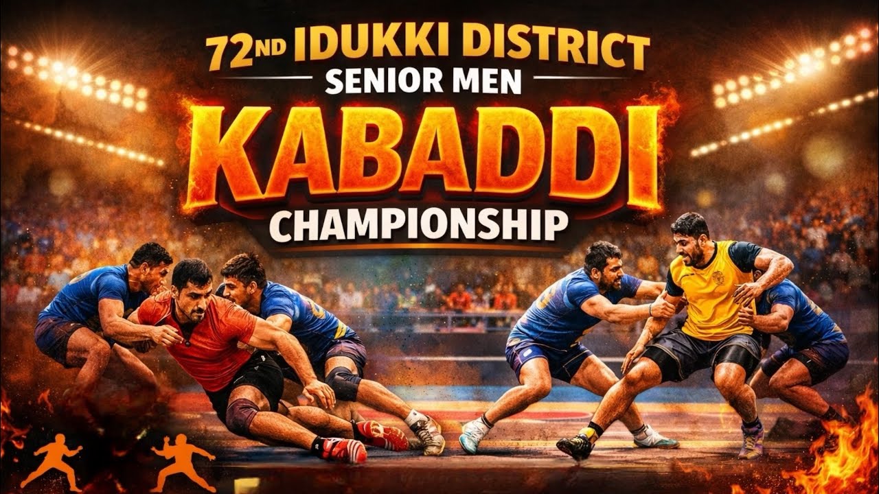 72nd IDUKKI DISTRICT SENIOR MEN KABADDI CHAMPIONSHIP ( semi-final )￼ Warriors A  vs  Tornadoes A