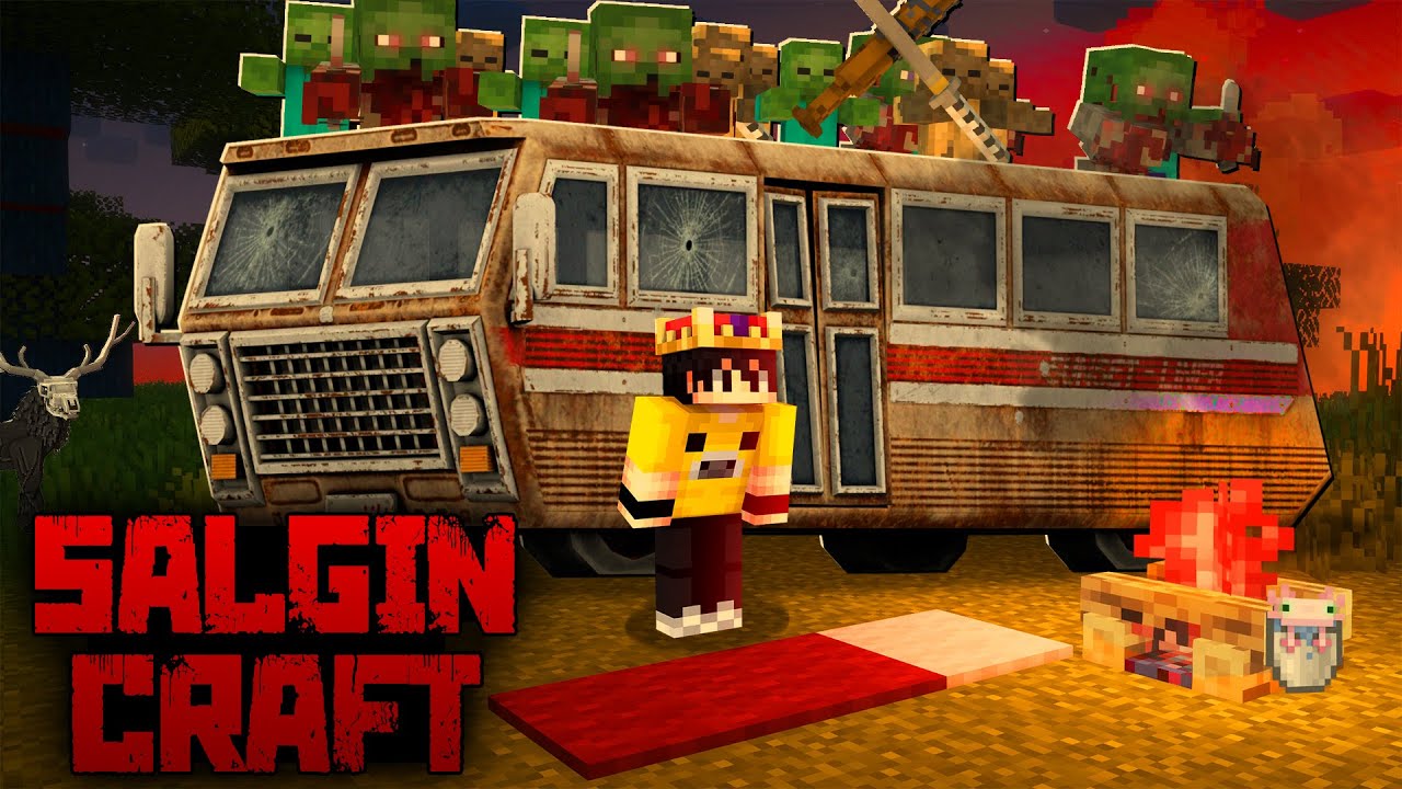 ZOMBİLER HER YERDE!! | SalgınCraft Sezon 2 | Minecraft | Bölüm 1