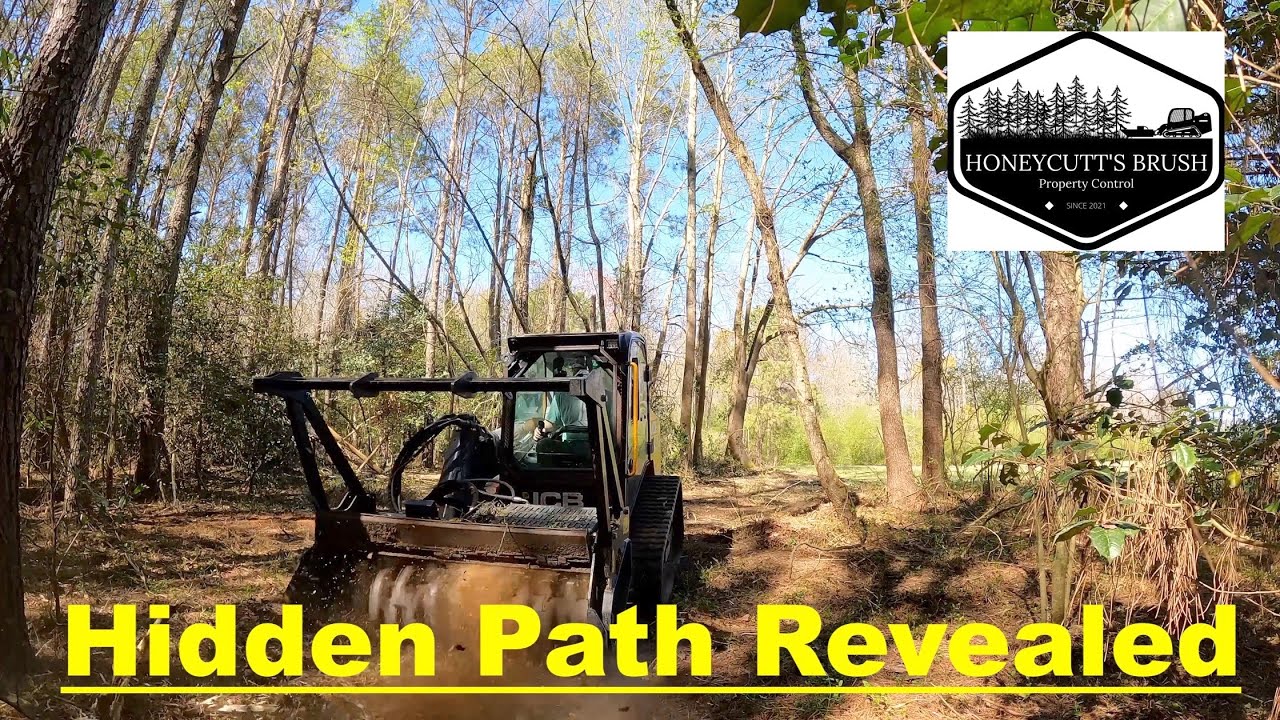 Resurrecting a Hidden Path with a Forestry Mulcher and JCB 270T