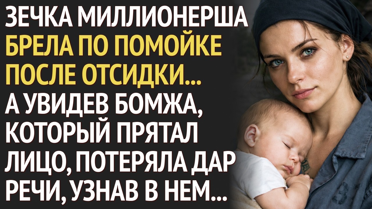 Богатая ЗЕЧКА брела по ПОМОЙКЕ после ОТСИДКИ. А увидев БОМЖА обомлела узнав в нем...