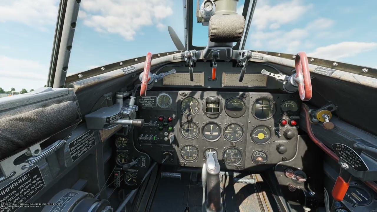 DCS La-7 mise en route moteur enfin réussie