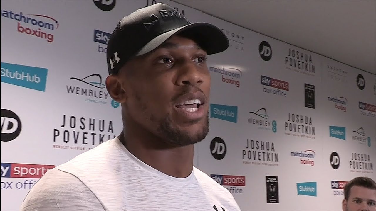 ANTHONY JOSHUA TELLS TYSON FURY TO CONTACT HIM FOR A FIGHT 