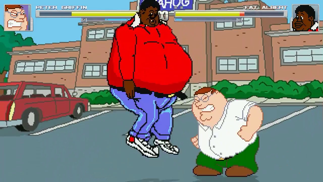 AN Mugen Request #871: Peter Griffin VS Fat Albert