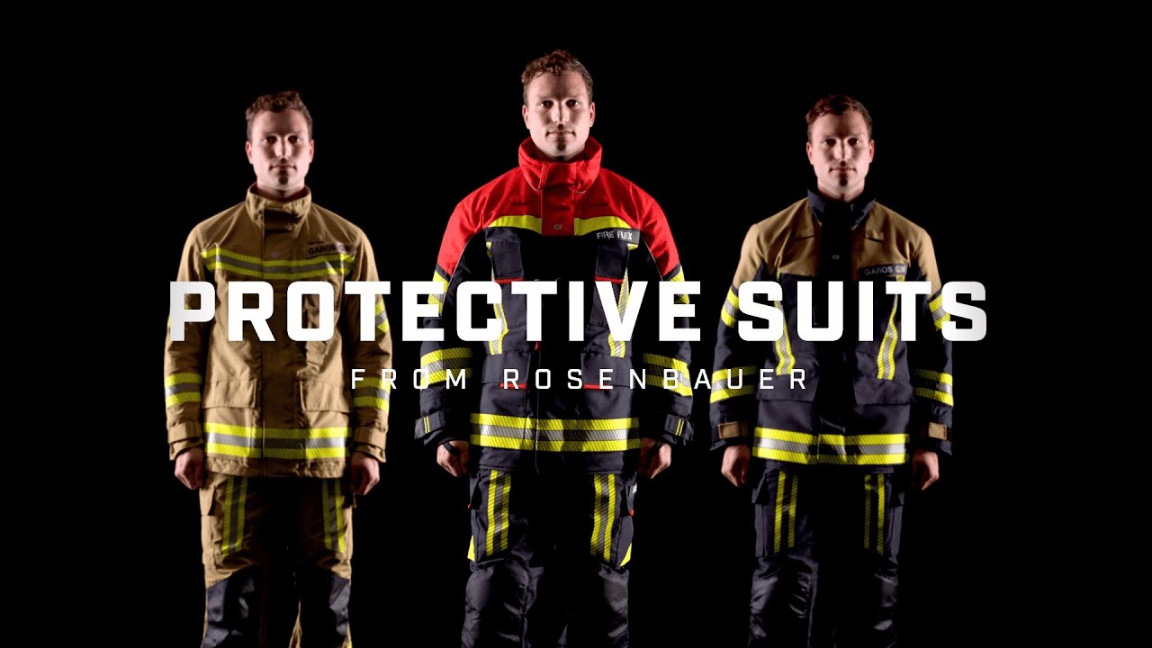 Protective suits from Rosenbauer: Optimum protection for firefighting operations