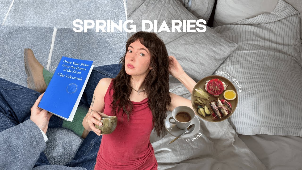 Spring Diaries | reading updates, cooking and unboxing spring clothes