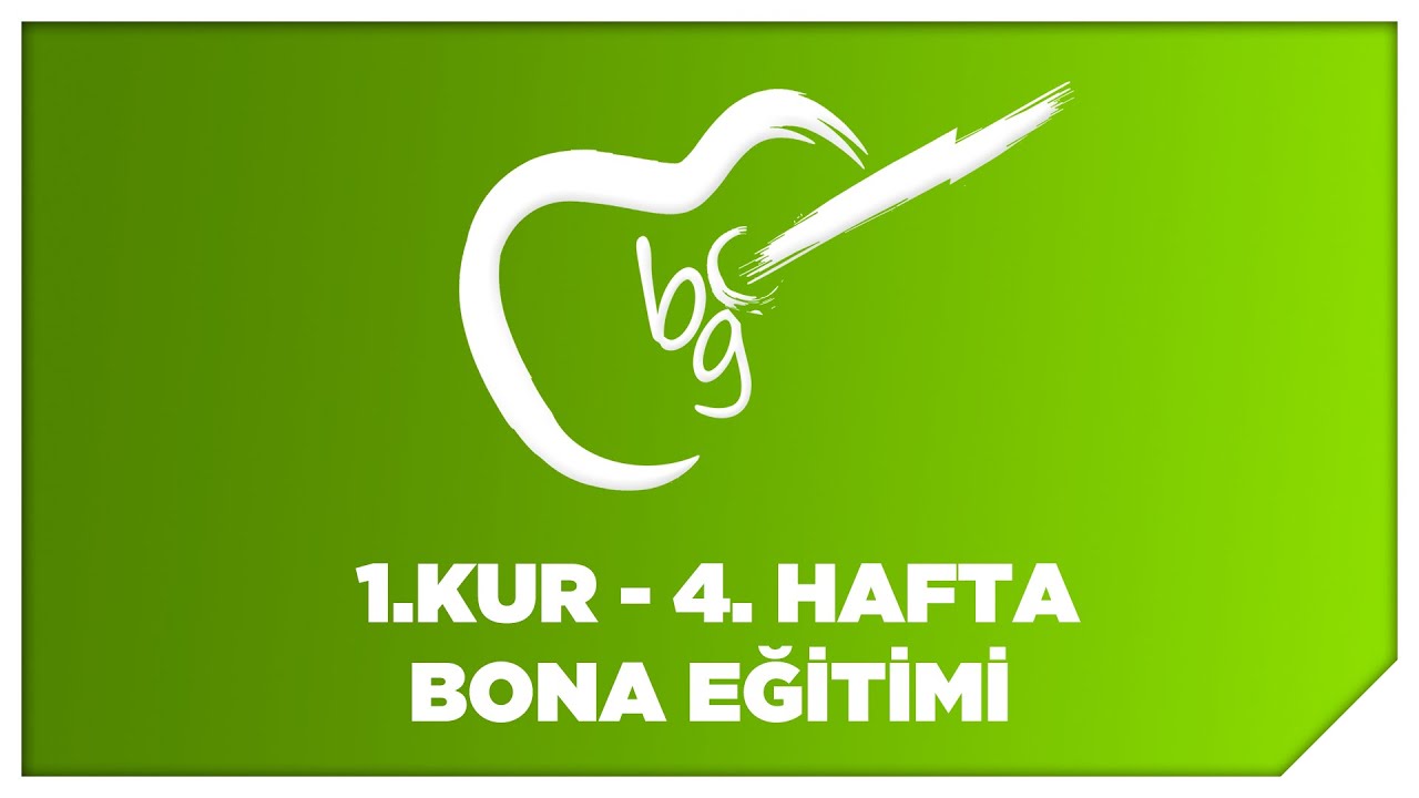 04/03 Bona Eğitimi (K.G.&Ccedil;.İ. 1. Kur)
