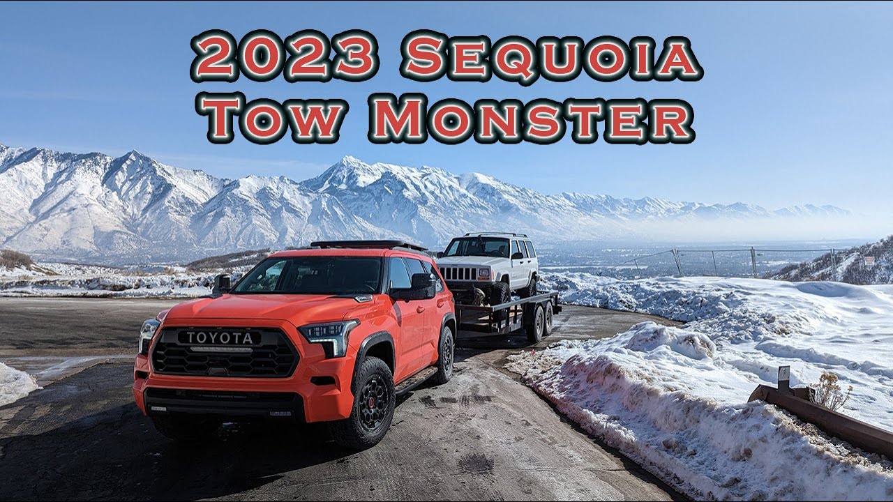 2023 Sequoia TRD Pro Towing