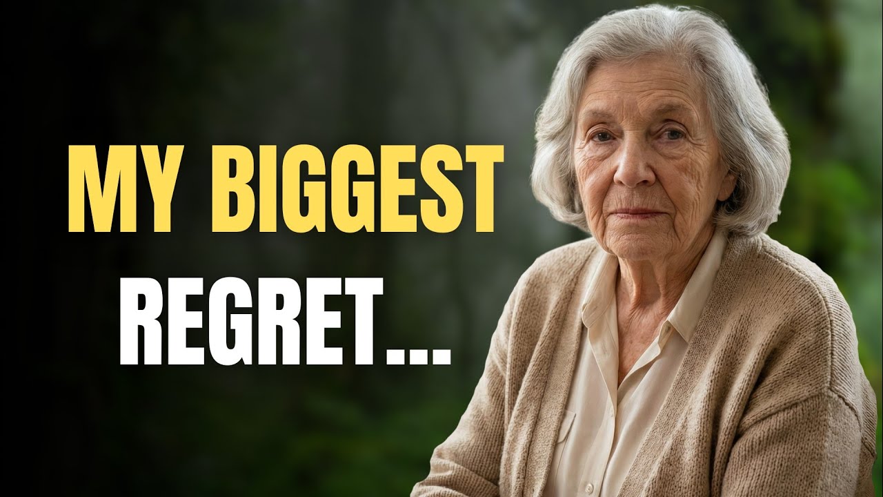 I'm 83... And I Regret This Every Single Day.