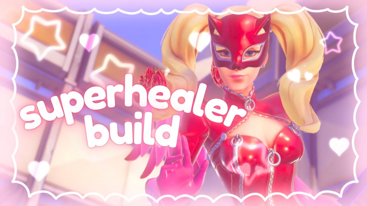 ♡ the BEST quickplay stadium build for mercy !! ♡ superhealer build ♡ | overwatch 2 ♡