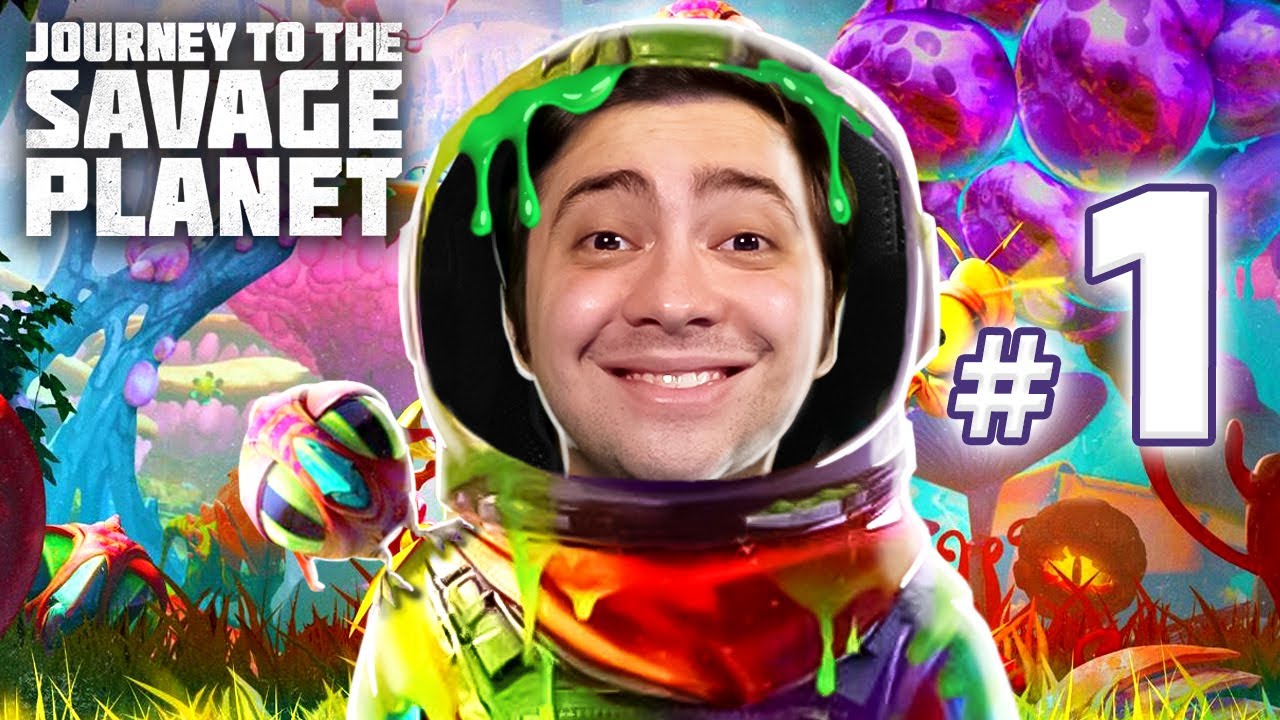 alanzoka jogando Journey to the Savage Planet - Parte 1