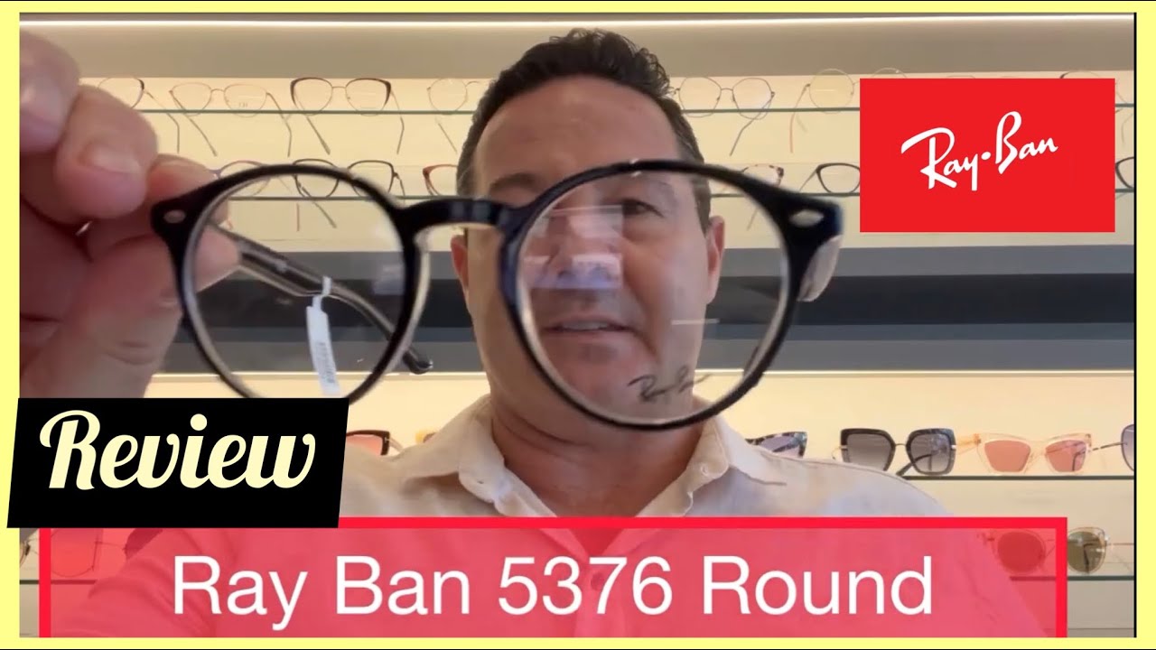 Ray Ban 5376 Round Grau  #verbim #rayban