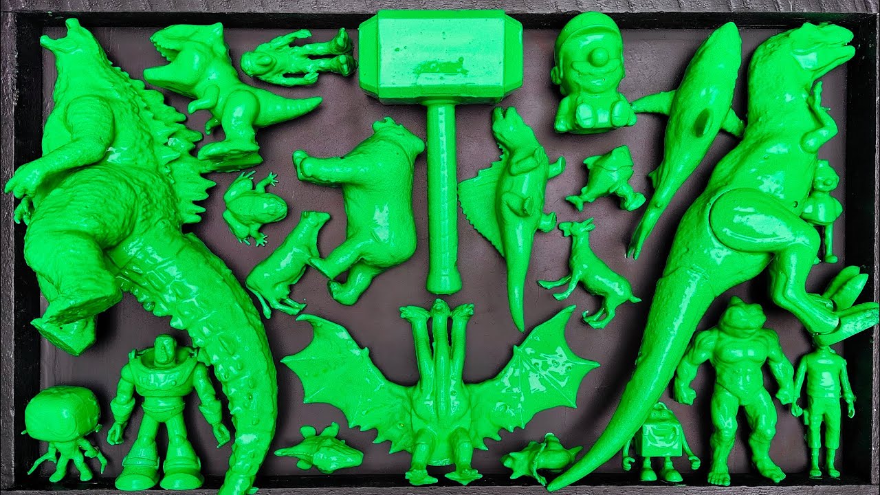 Dinosaurus Jurassic World Dominion: T-rex/ Brachiosaurus/ Skibidi/ Spider-Man/ KingKong/ KingGidorah
