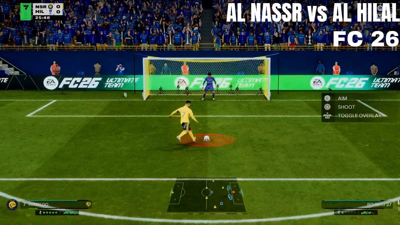 #fc26 GAMEPLAY    AL NASSR vs AL HILAL