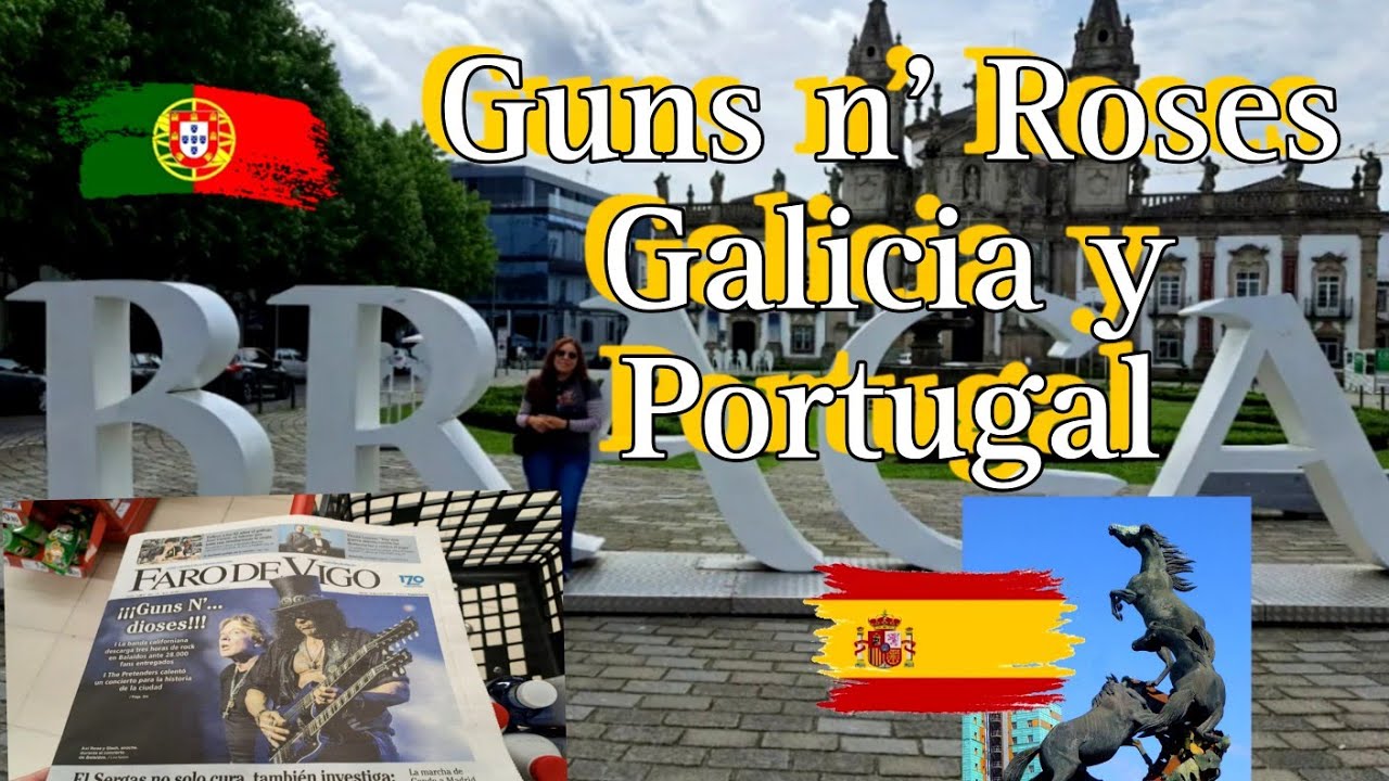 Guns n' Roses en Vigo 2023. Galicia y Portugal. #gunsnroses  #galicia #Portugal