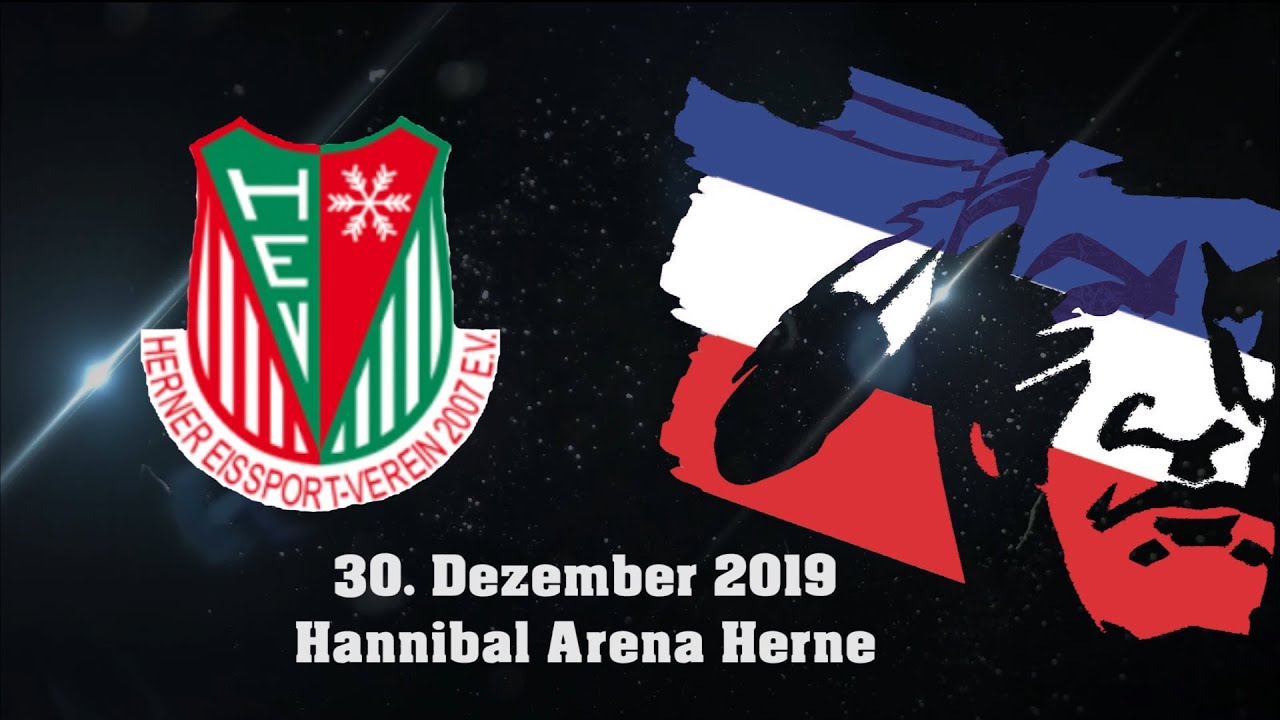Herner E.V. vs EC Hannover Indians,  Eishockeyoberliga Nord 30. Dez. 2019