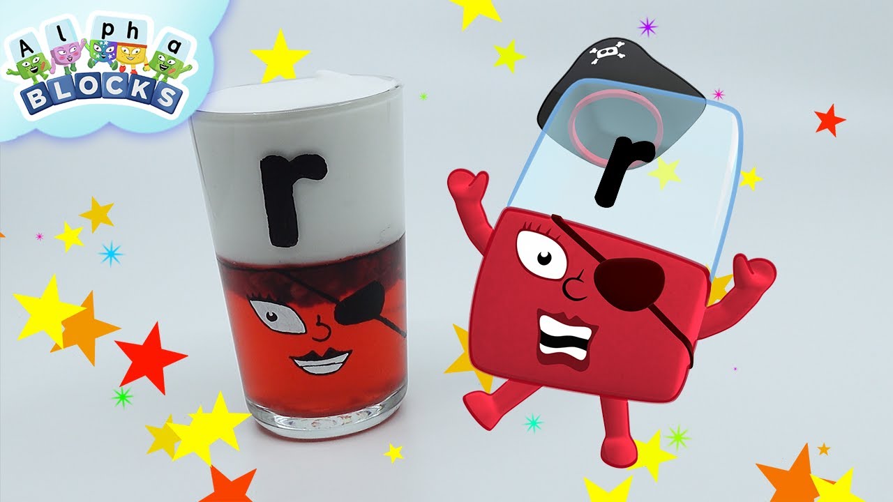 How to make jelly R | Arts, Crafts & Bakes | @officialalphablocks