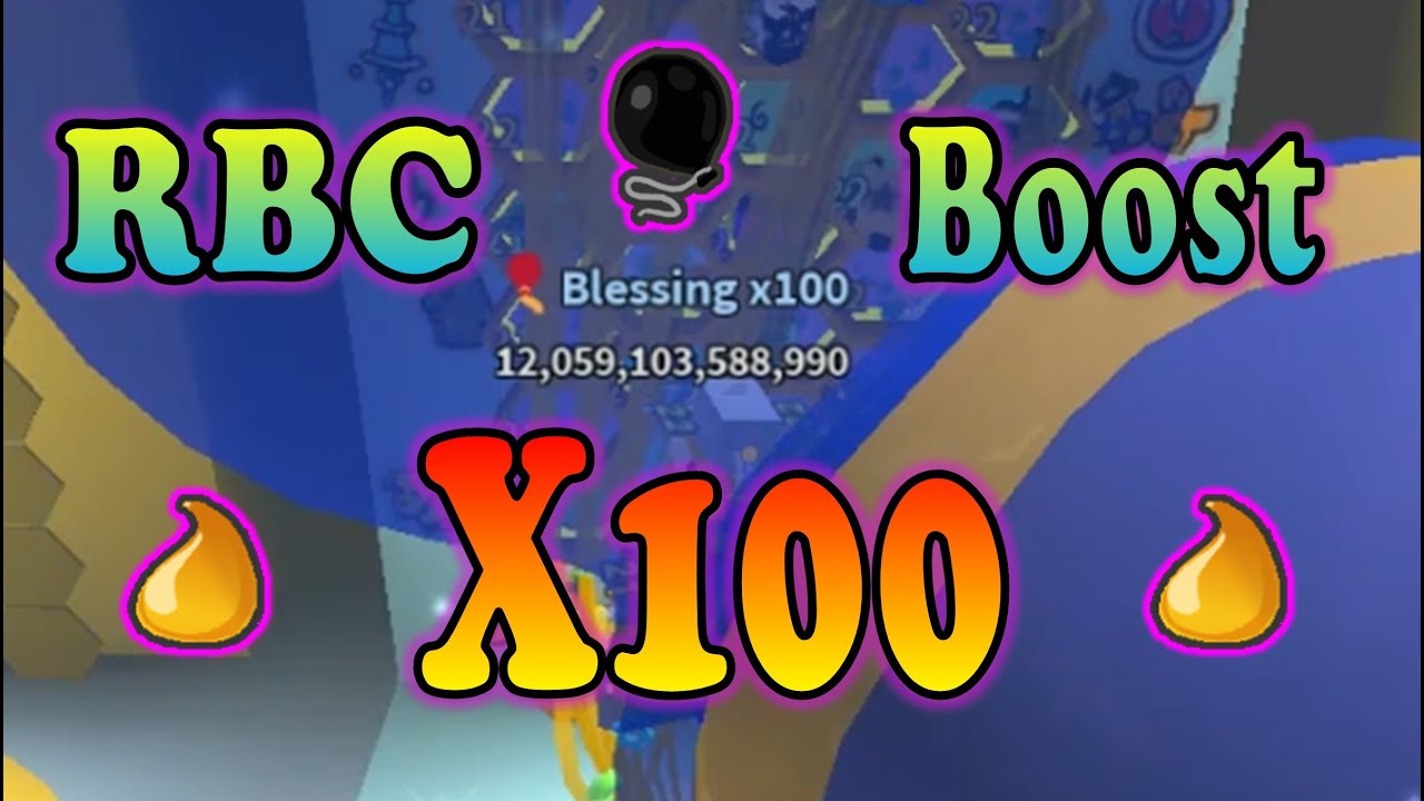 How I Got X100 Balloon Blessing 🎈 RBC Capacity Boost! 🎈 Bee Swarm Simulator 🐝