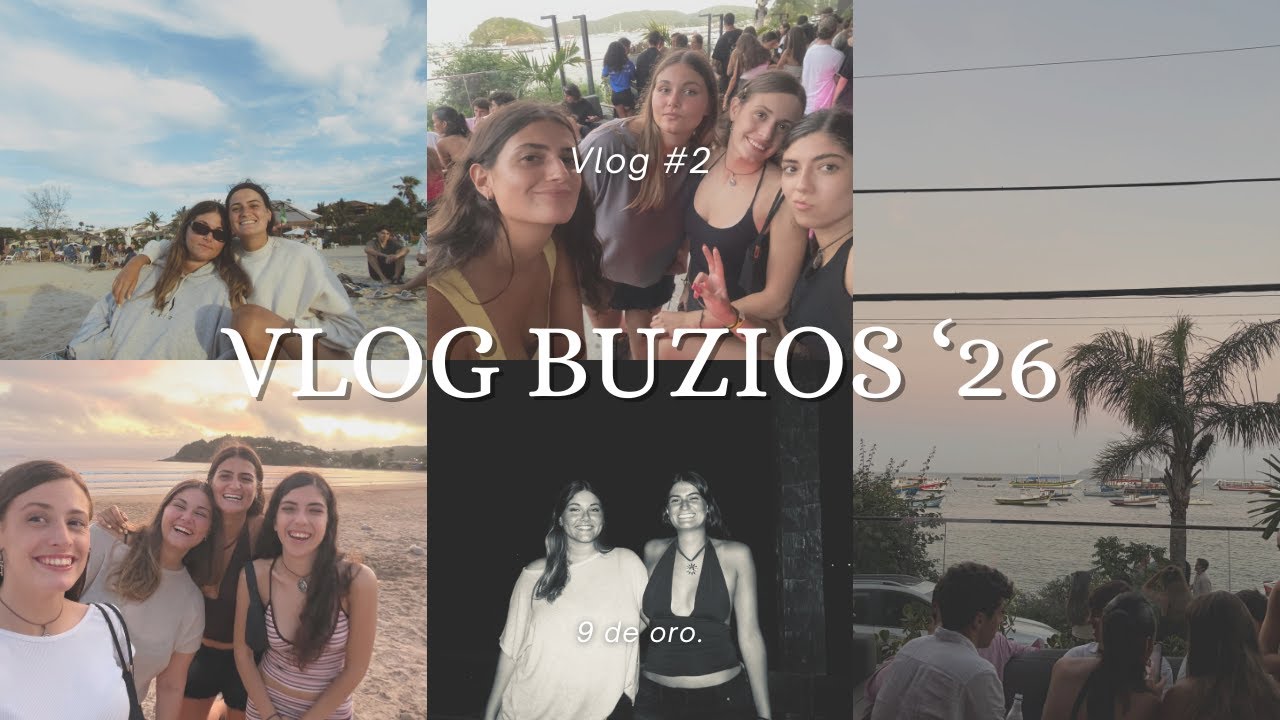 VLOG BUZIOS 2026