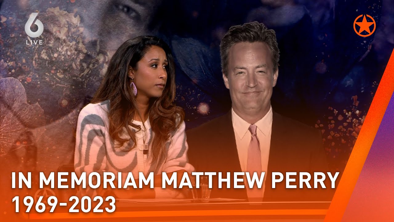 MATTHEW PERRY, bekend van zijn rol CHANDLER uit FRIENDS, plotseling OVERLEDEN | SHOWNIEUWS