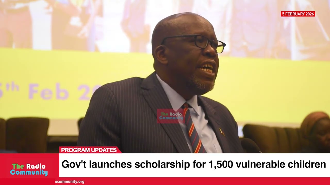 Gov't launches scholarship for 1,500 vulnerable children