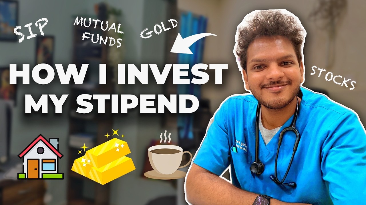 How I Invest My Stipend As A Resident Doctor | Investing for Beginners | Dr. Anuj Pachhel