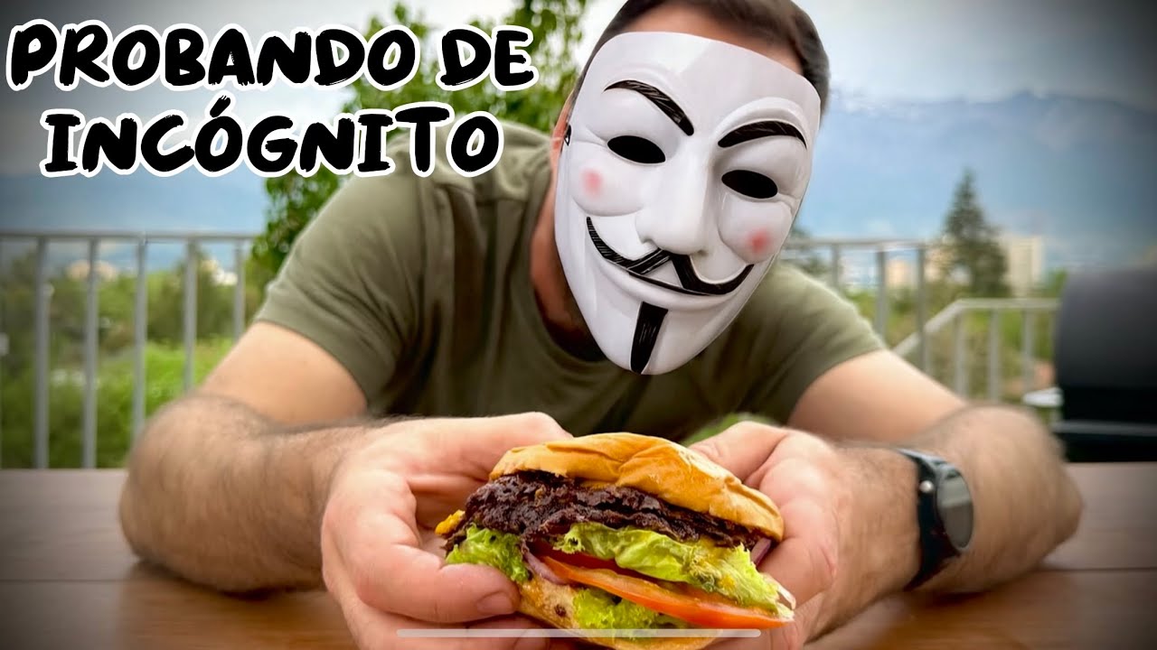 Pruebo (incógnito) Hamburguesas de un Seguidor que insistió ¿Sale bien o sale mal?