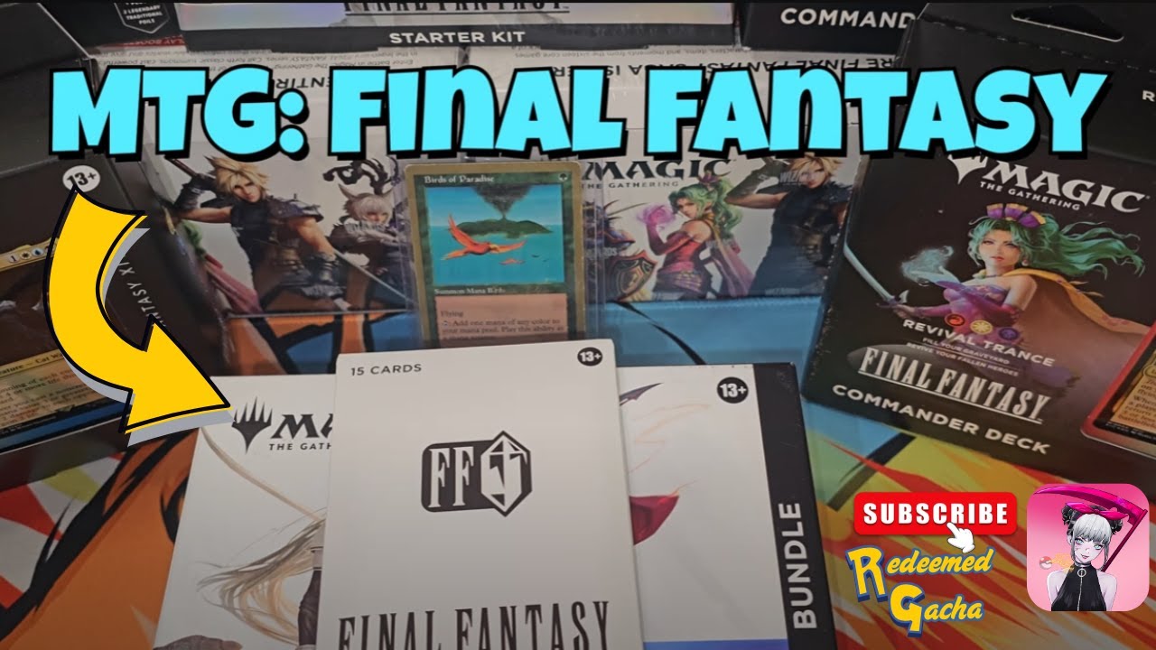 Final Fantasy Collector Booster and Bundle Opening! #magicthegathering