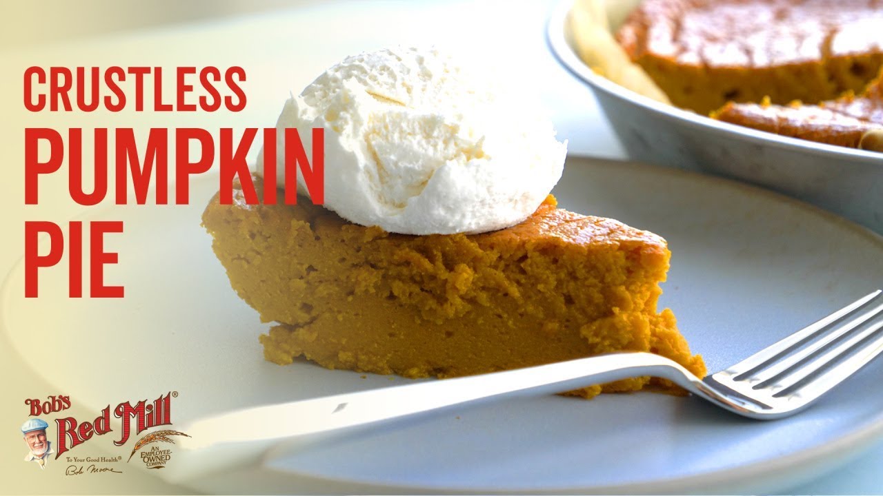 Gluten Free Crustless Pumpkin Pie