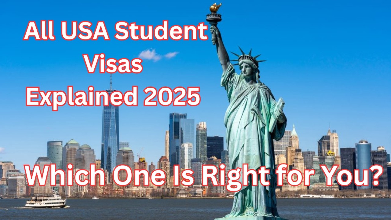 USA Student Visa Types Explained &ndash; F1, J1, M1 (Full Guide for International Students)