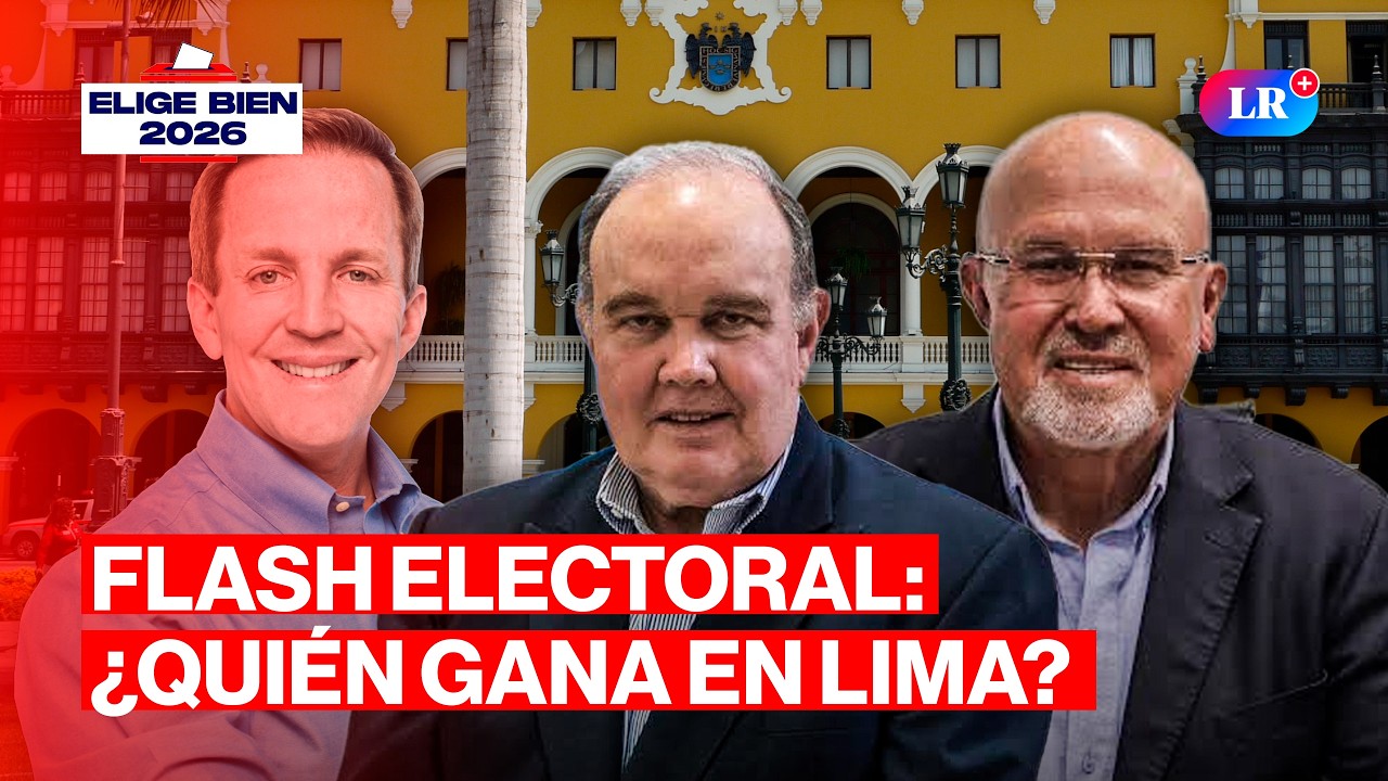 🔴 FLASH ELECTORAL EN VIVO | &iquest;QUI&Eacute;N SER&Aacute; EL NUEVO ALCALDE DE LIMA? RESULTADOS ELECCIONES 2026