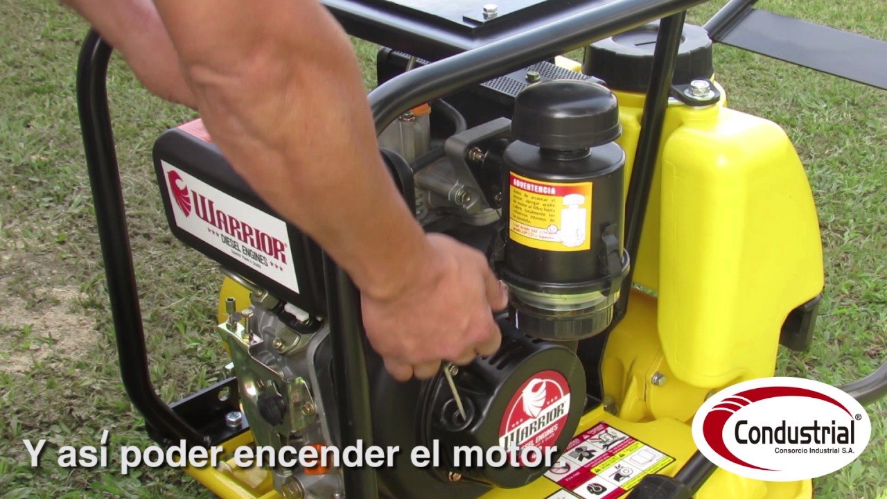 Operacion y mantenimiento de placas compactadoras