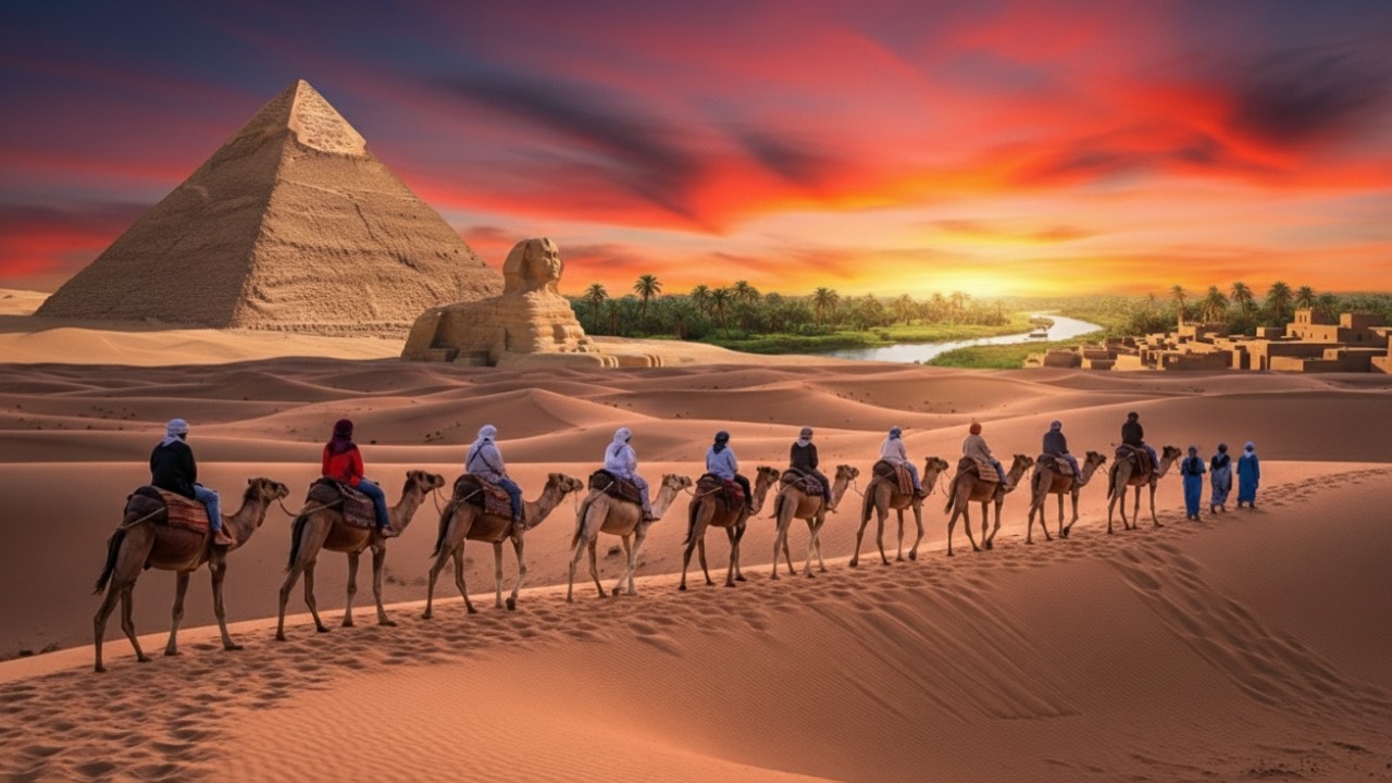 WONDERS OF EGYPT | Journey Along the Nile River and Legendary Destinations - Travel Document #travel