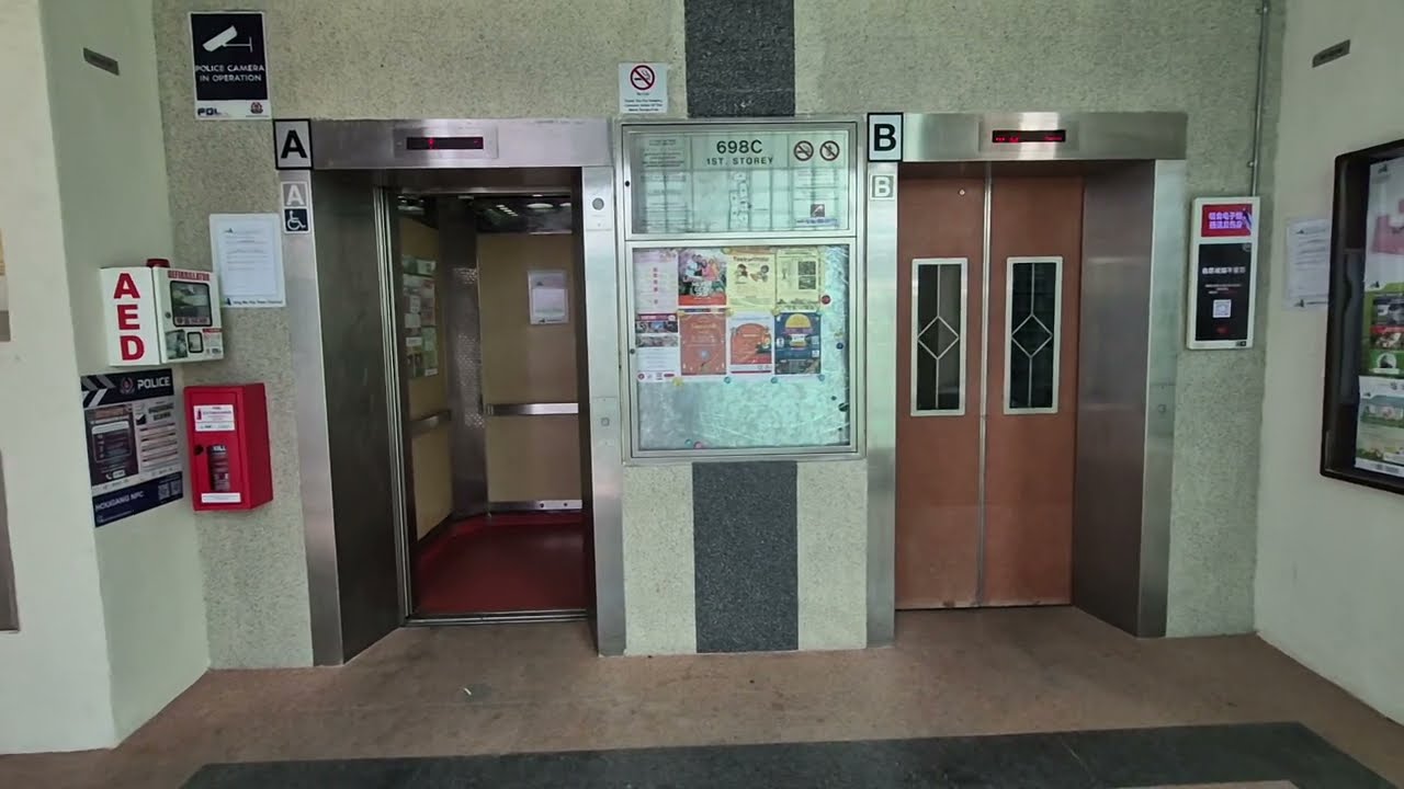 Fujitec lifts - Blk 698C Hougang