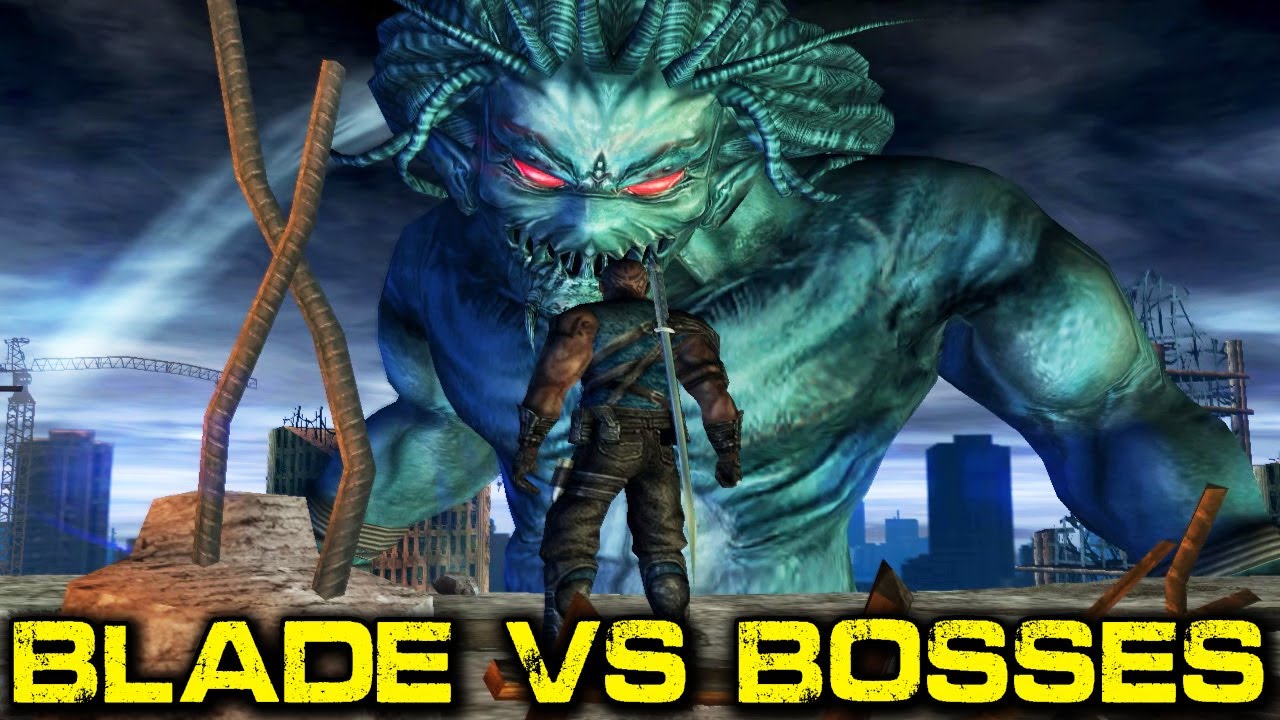 BLADE vs All Bosses Ghost Rider Game 2007 Playstation 2 PS2 Ending