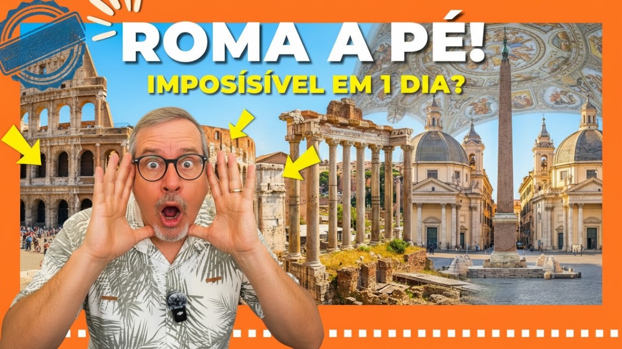 Roteiro a pé em Roma: principais atrações em um dia