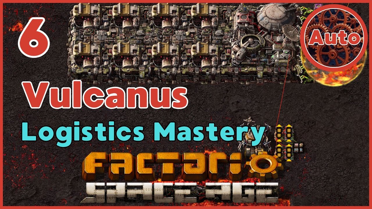 Advanced Logistics & Combinator Setup on Vulcanus | Factorio Space Age Guide | #6