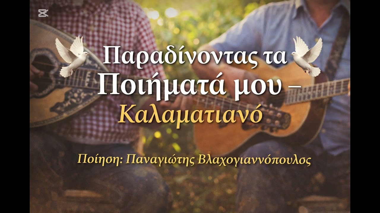 Παραδίνοντας τα Ποιήματά μου - Βλαχογιαννόπουλος Παναγιώτης - Πλατάρος Γιάννης 