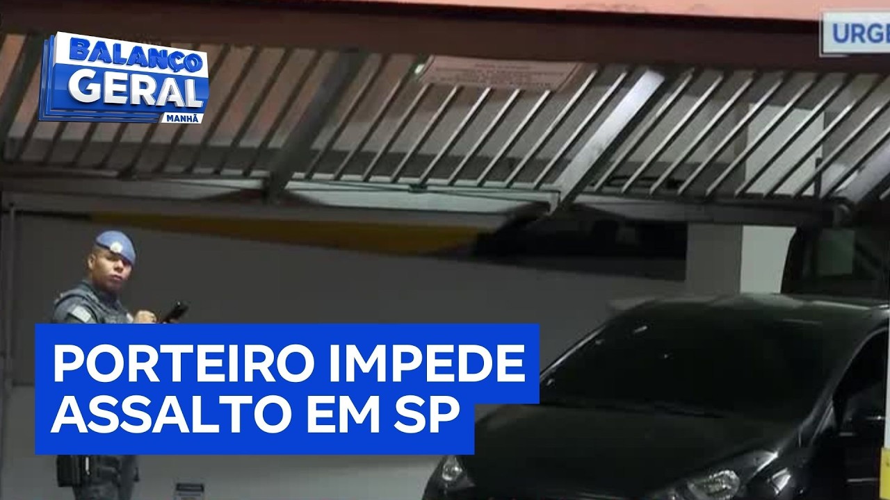 Bandidos tentam invadir condomínio em SP com controle clonado, mas são impedidos por porteiro