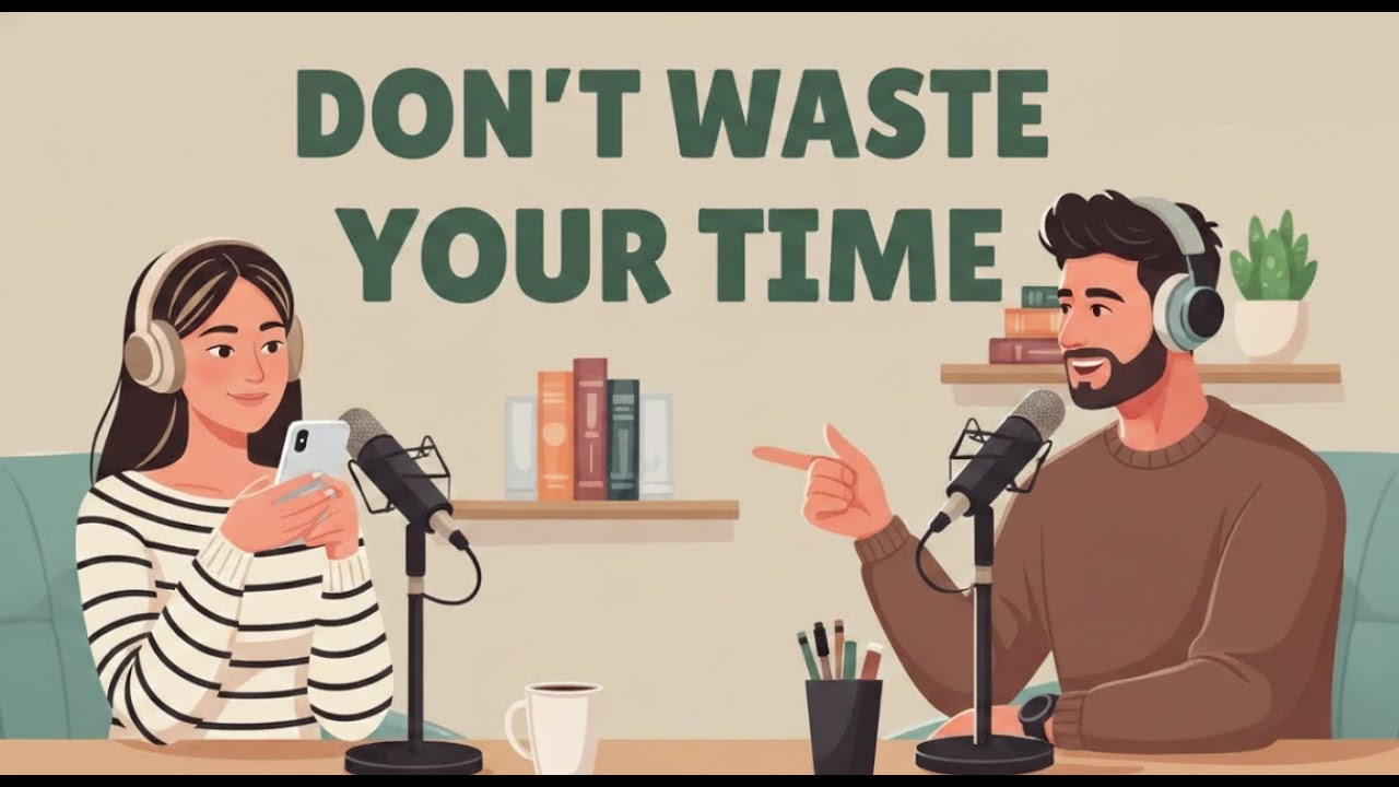 Don’t Waste Your Life | English Podcast for Easy Conversation in Daily Life  Speak English Naturally