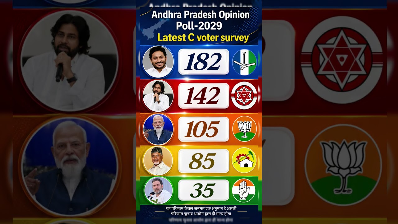 Andhra Pradesh Lok Sabha Election 2029| Latest Survey Update 2026 #andhrapolitics#ysrcp#tdp