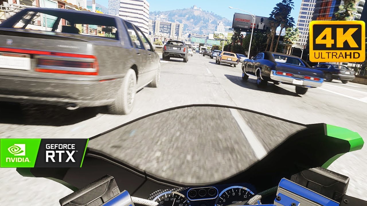 GTA V Raytracing With Mods
