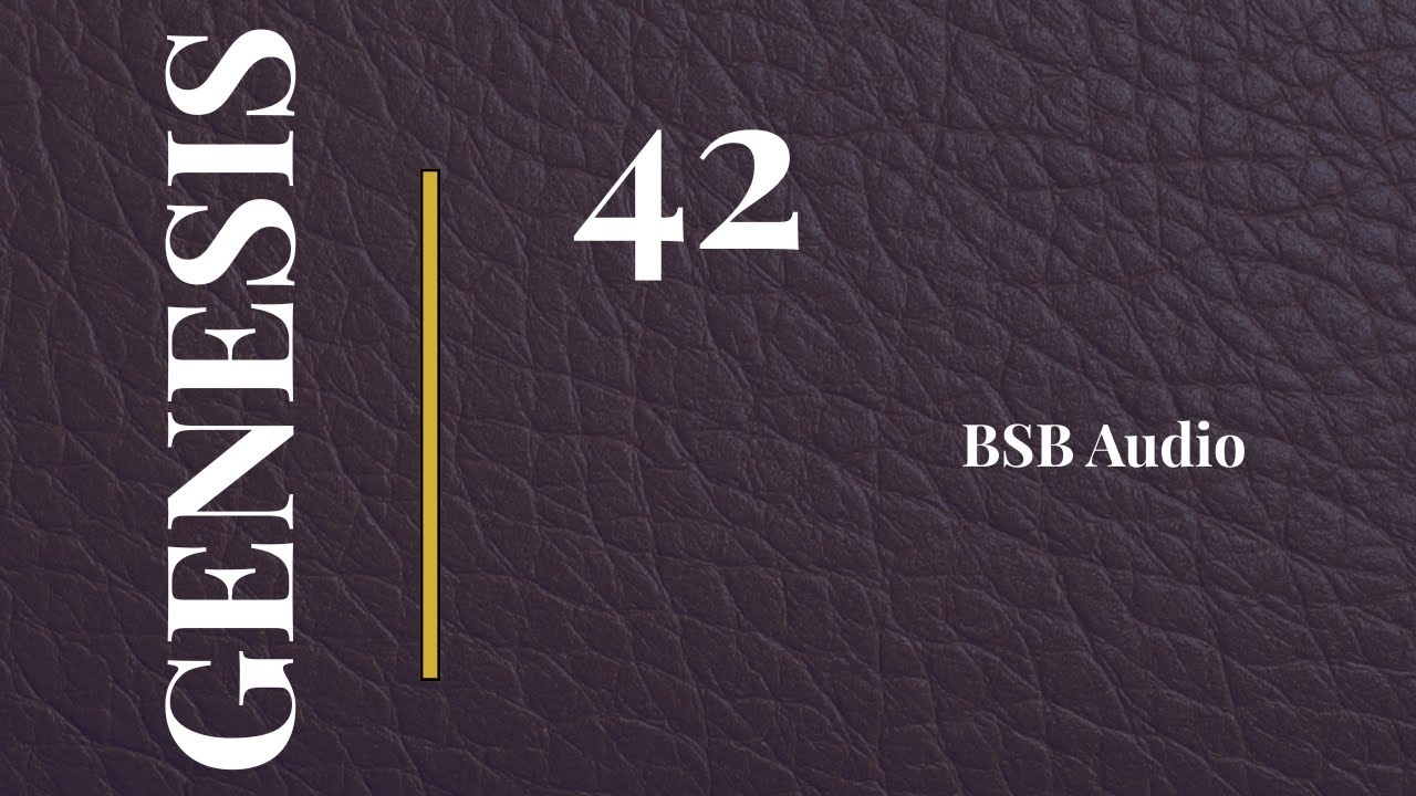 Genesis 42 | Joseph’s Brothers Go to Egypt: The First Test | BSB