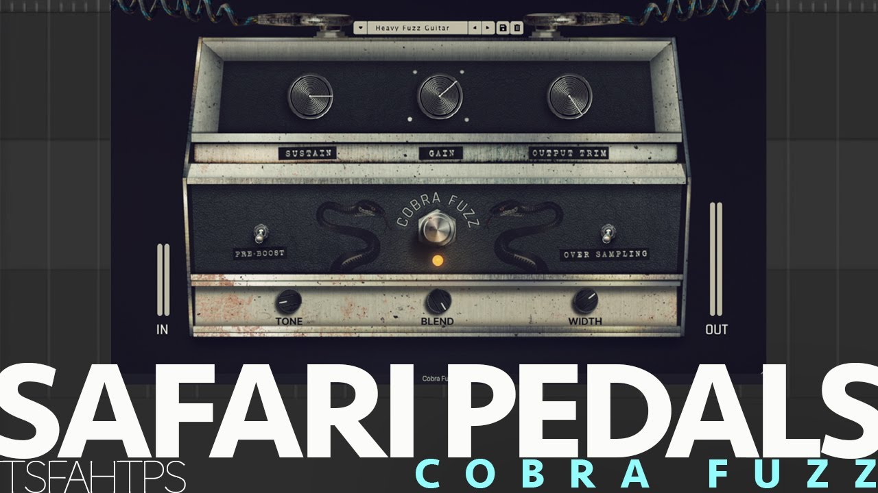 The BEST Fuzz Plugin I have ever used!! Safari Pedals Cobra Fuzz