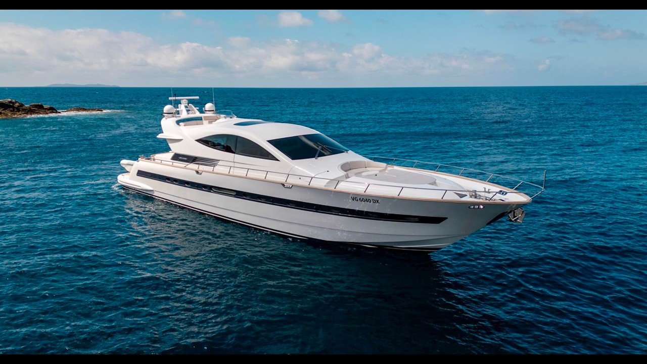 Refit M/Y MR. K - Cerri FlyingSport 86